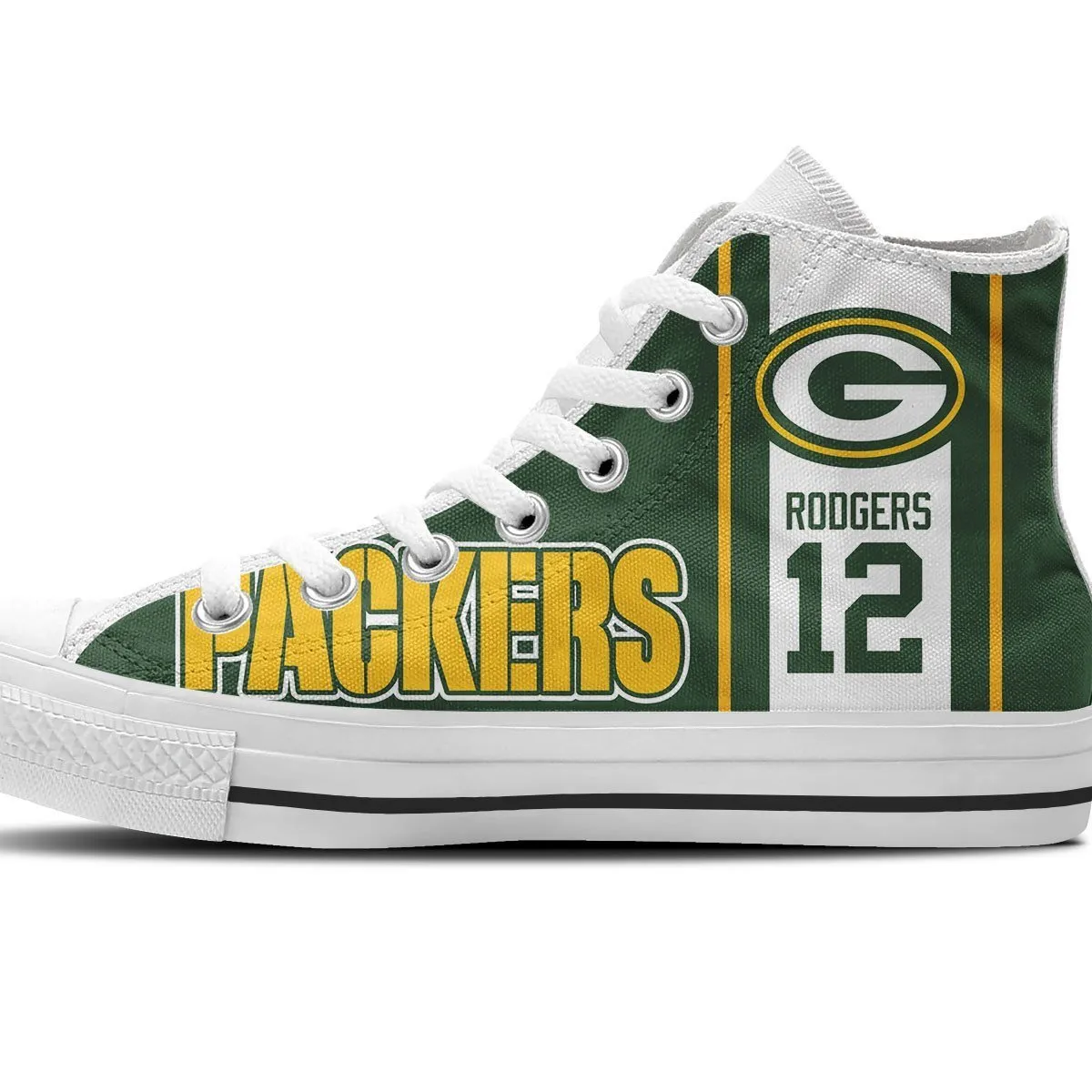 aaron rodgers ladies high top sneakers