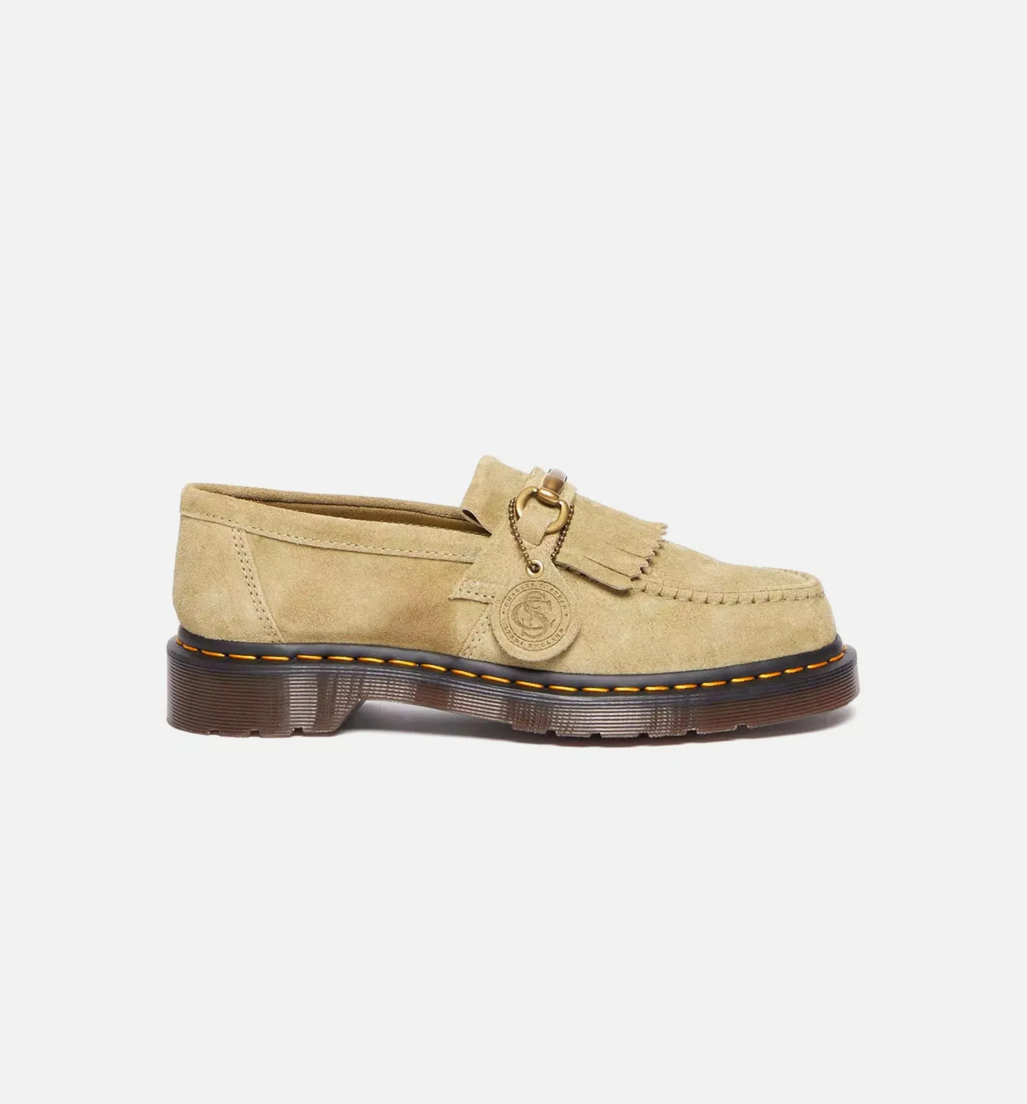 Adrian Snaffle Desert Oasis Suede Mens Loafer - Pale Olive