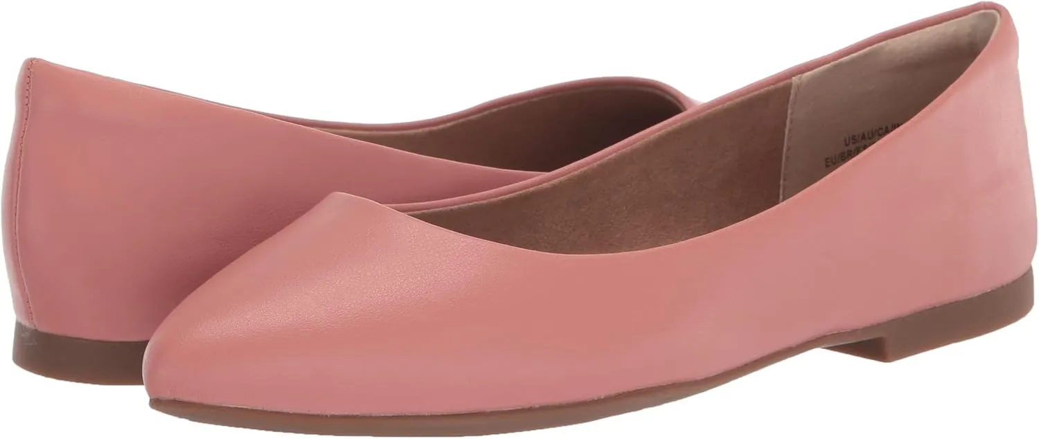 Amazon Essentials Women's Pointed-Toe Ballet Flat