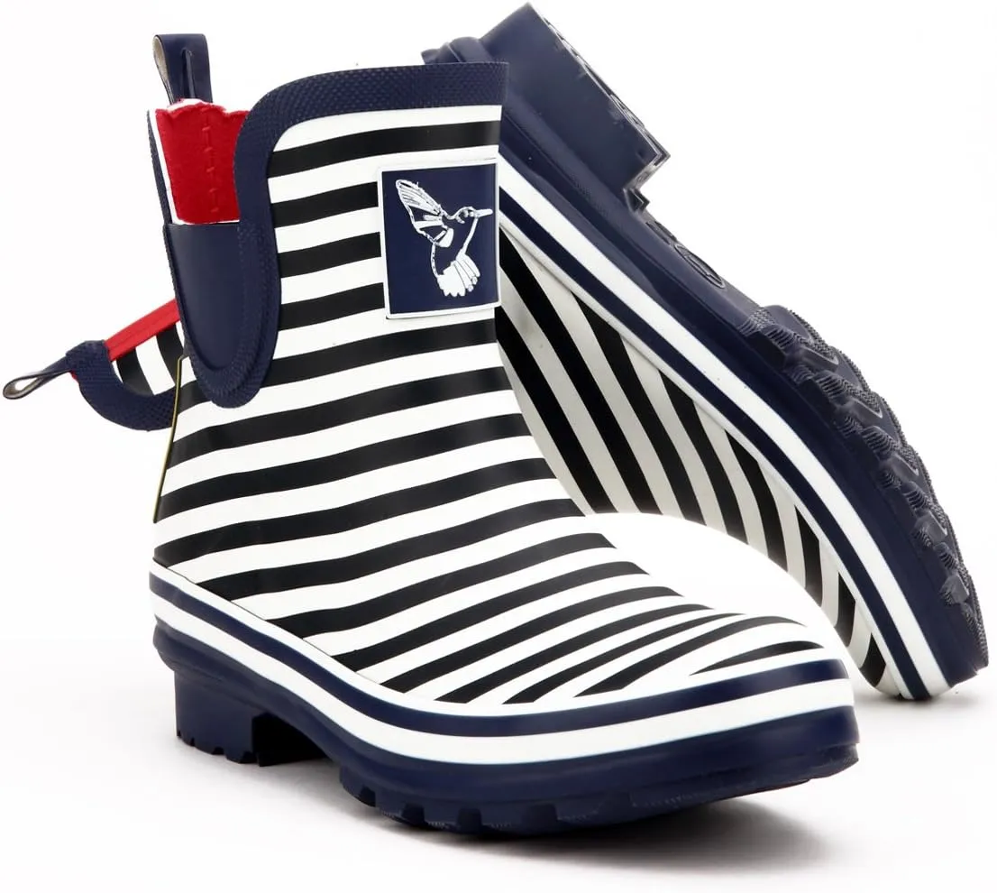 Ankle Rain Boots For Women's Waterproof Boots Garden Boot UK Brand
