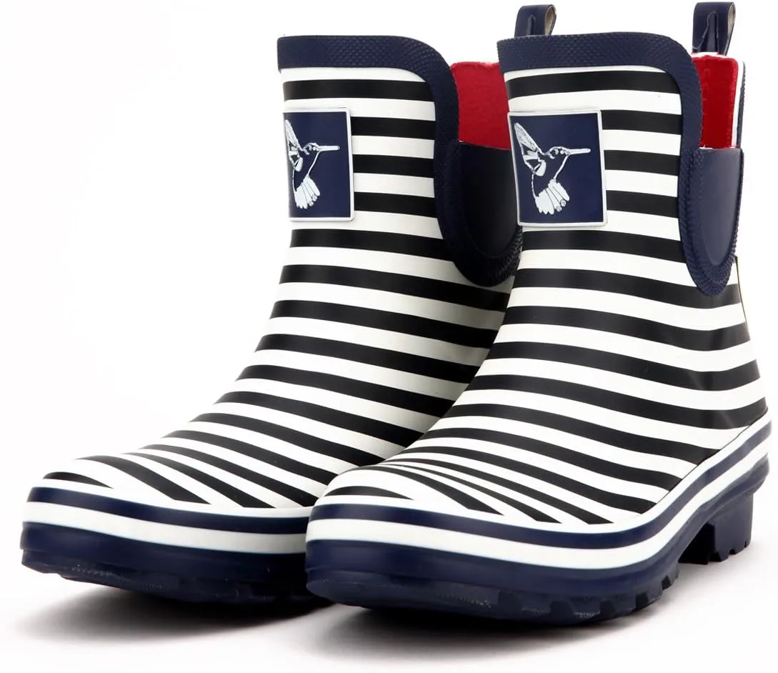 Ankle Rain Boots For Women's Waterproof Boots Garden Boot UK Brand