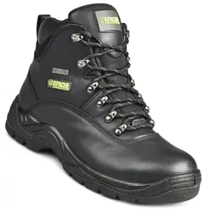 Apache SS812SM Waterproof Safety Hiker Black Boot