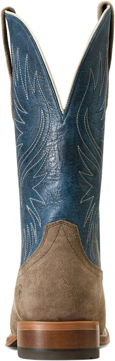 ARIAT Men's Circuit Rockridge Western Boot, Dark Coffee/Conch Tan