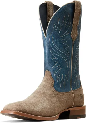 ARIAT Men's Circuit Rockridge Western Boot, Dark Coffee/Conch Tan