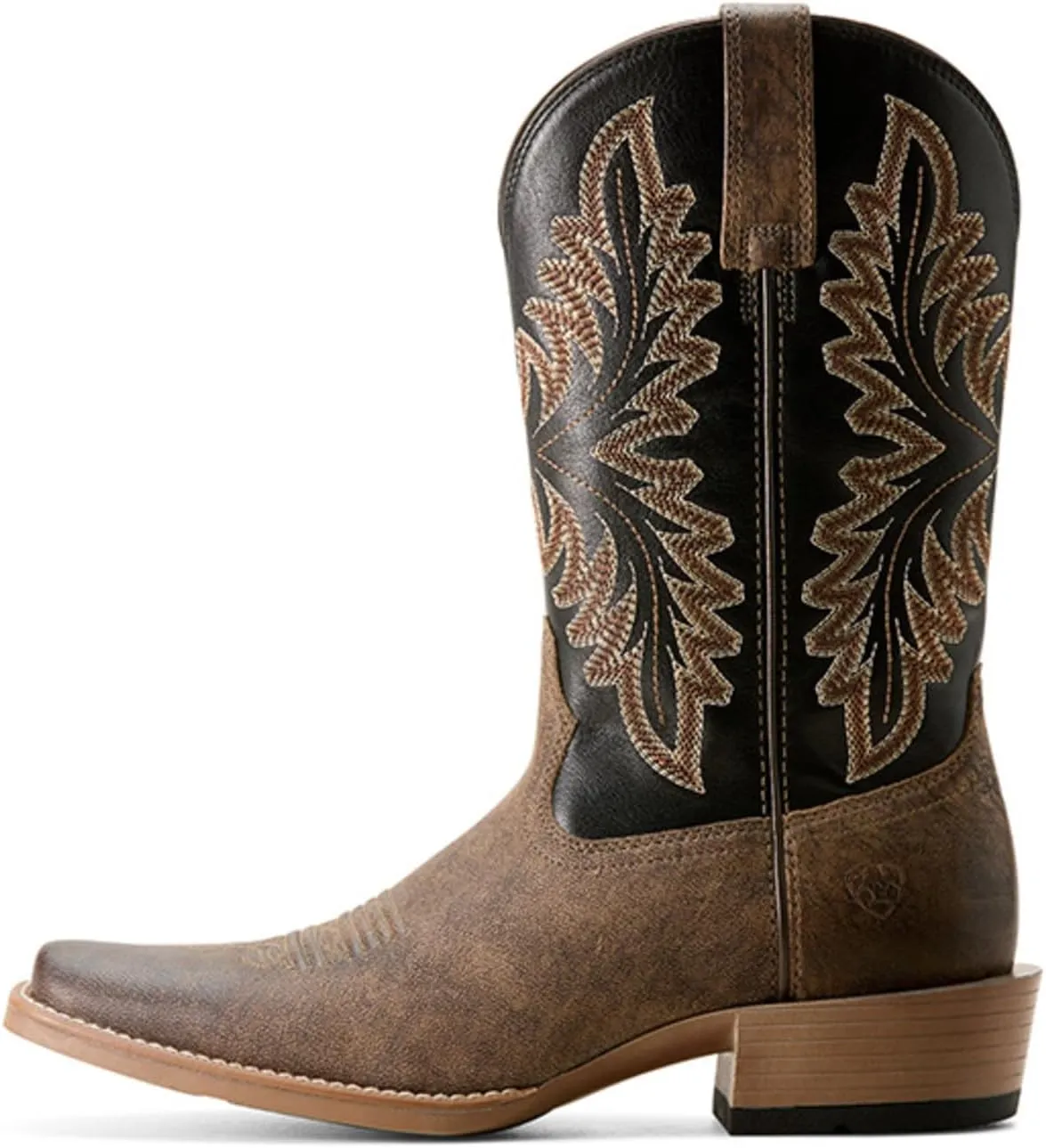 ARIAT Men`s Renegade Black Night 12In Titanium Top Cowboy Boot