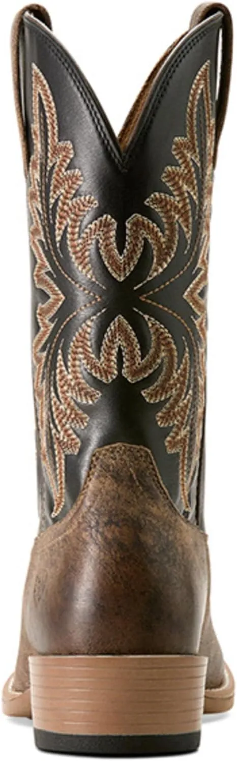 ARIAT Men`s Renegade Black Night 12In Titanium Top Cowboy Boot