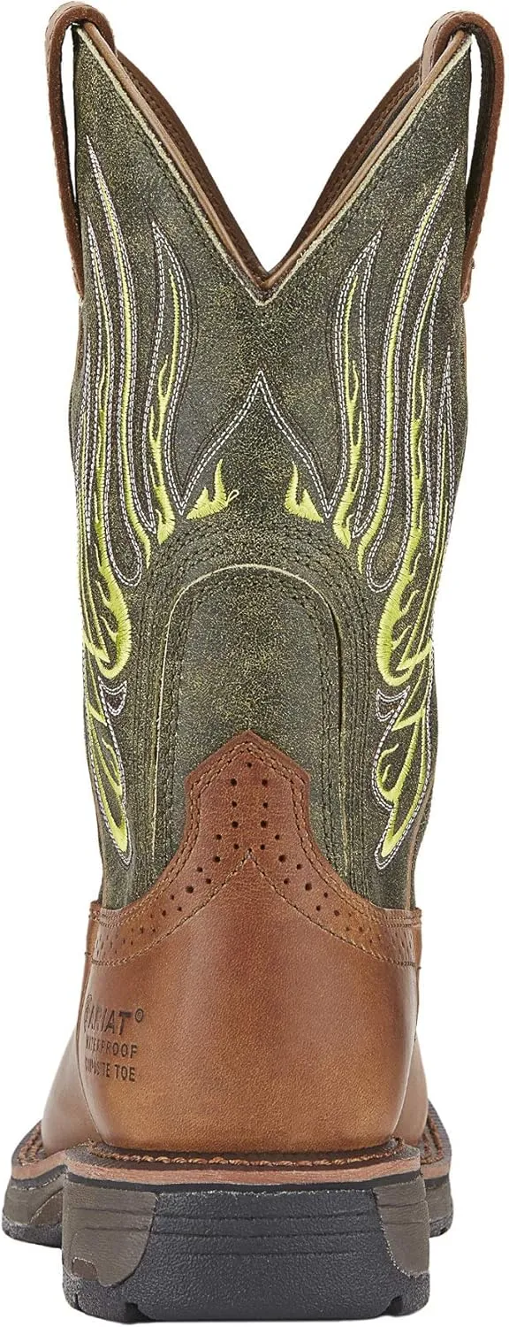 Ariat Men's WorkHog Mesteno Waterproof Composite Toe Work Boot