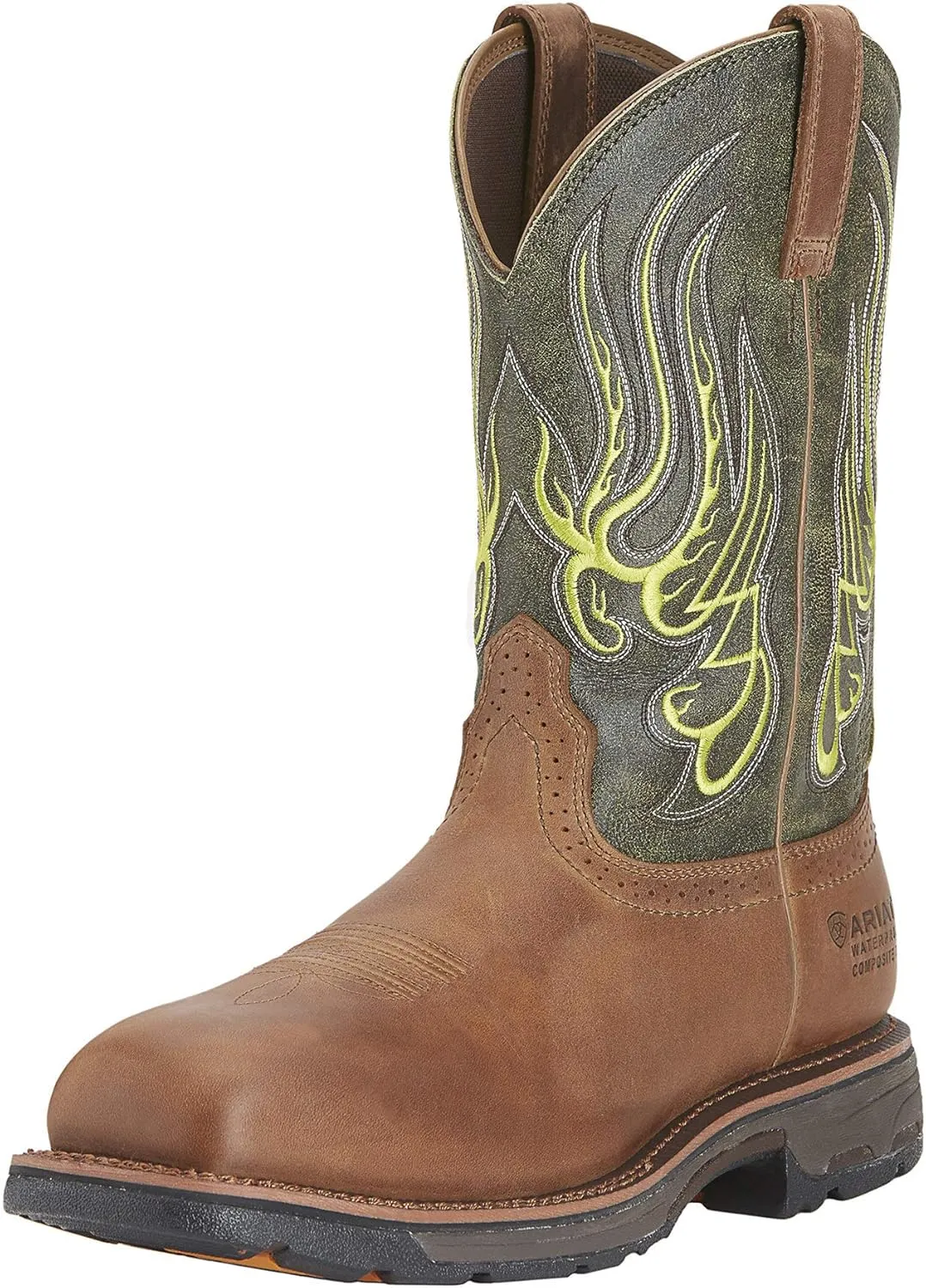 Ariat Men's WorkHog Mesteno Waterproof Composite Toe Work Boot