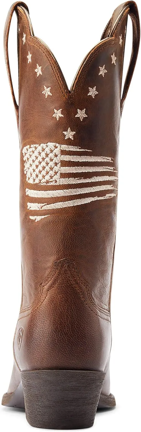 ARIAT Women's Heritage R Toe Liberty Stretchfit Western Boot