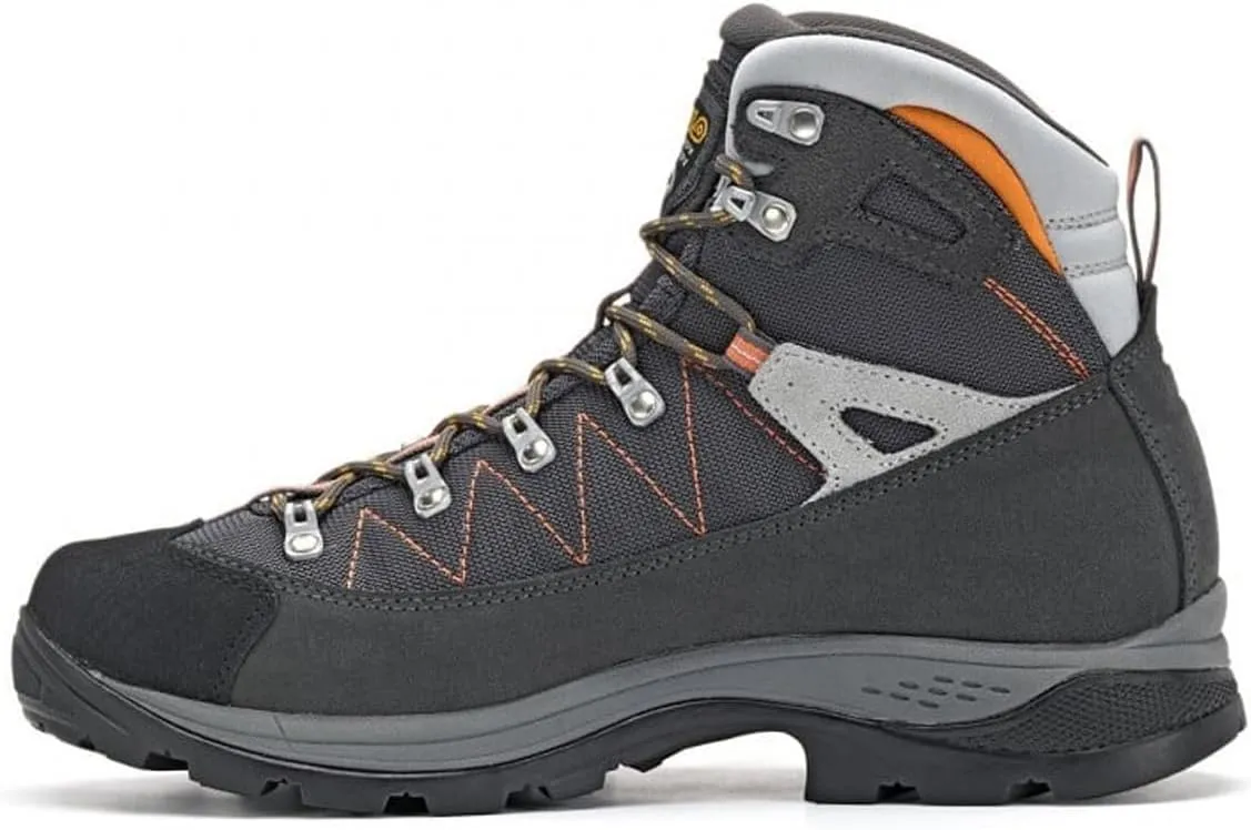 ASOLO Men's FINDER GV Water-Resistant Breathable Lightweight Cushioned Suede Low Ankle Trekking Hiking Boots | Leather Cap