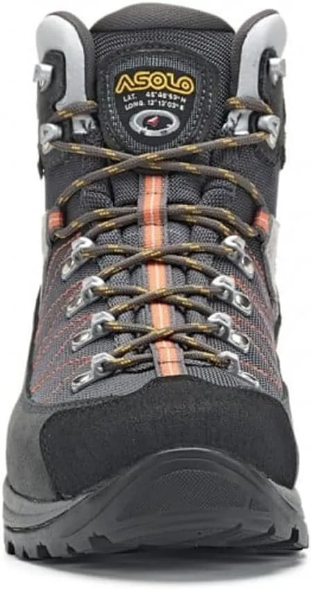 ASOLO Men's FINDER GV Water-Resistant Breathable Lightweight Cushioned Suede Low Ankle Trekking Hiking Boots | Leather Cap
