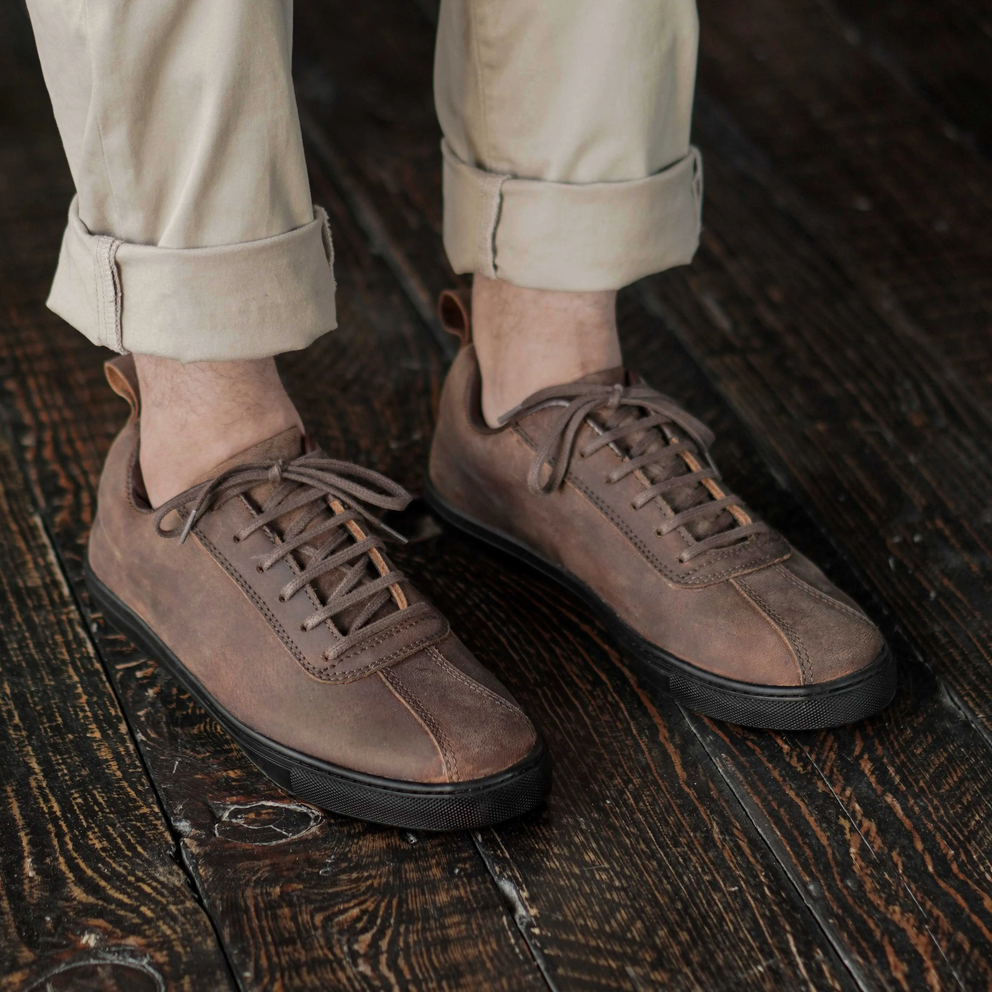 Austin Low Top Sneakers (Vintage Brown)