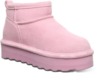 BEARPAW Retro Shorty Youth Boot | Youth's Ankle Boot | Youth's Slip On Boot | Comfortable Winter Boot