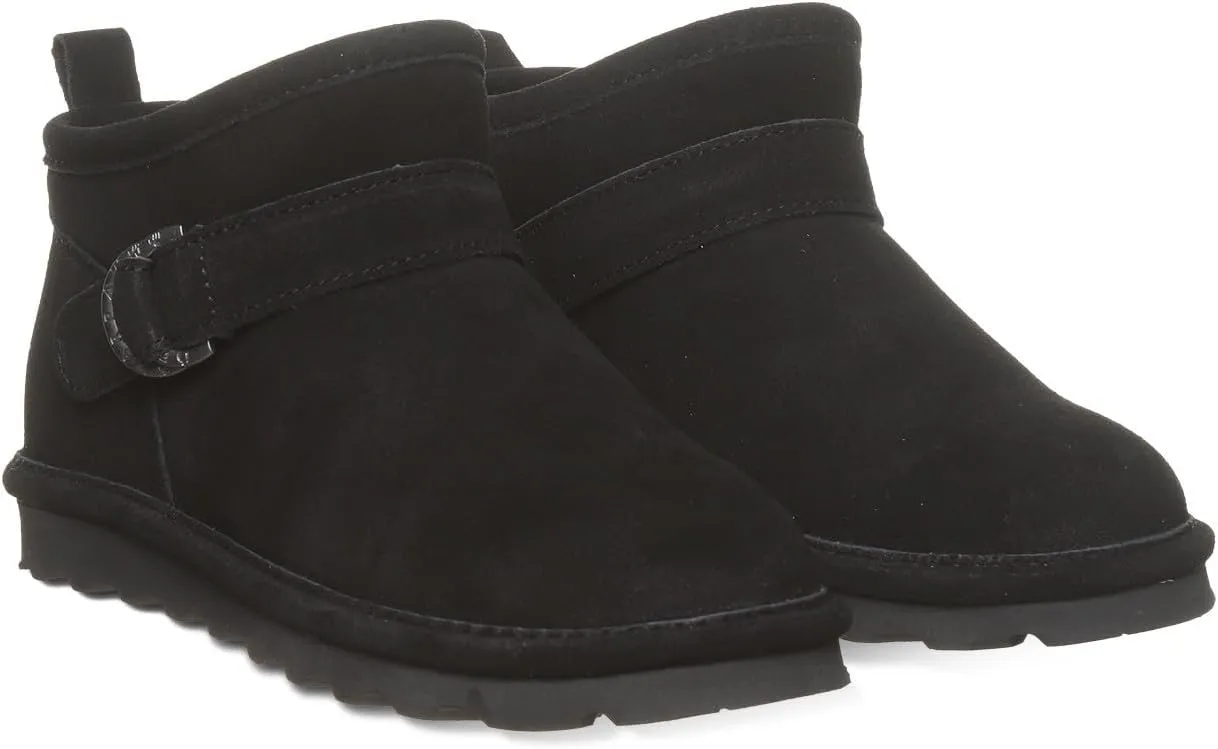 BEARPAW Women's Petite Boot Multiple Colors | Women's Ankle Boot | Women's Slip On Boot | Comfortable Winter Boot