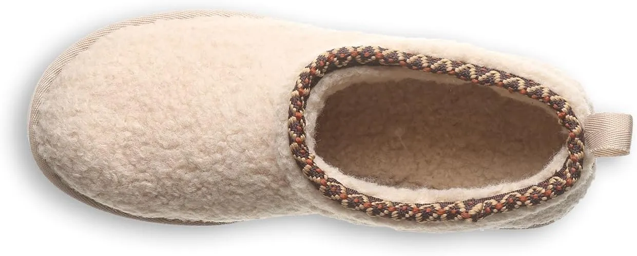 BEARPAW Women's Snuggle Daphne Deco Slip on Ankle Winter Boot