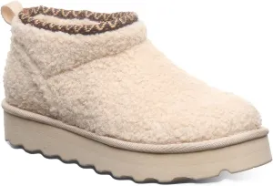 BEARPAW Women's Snuggle Daphne Deco Slip on Ankle Winter Boot