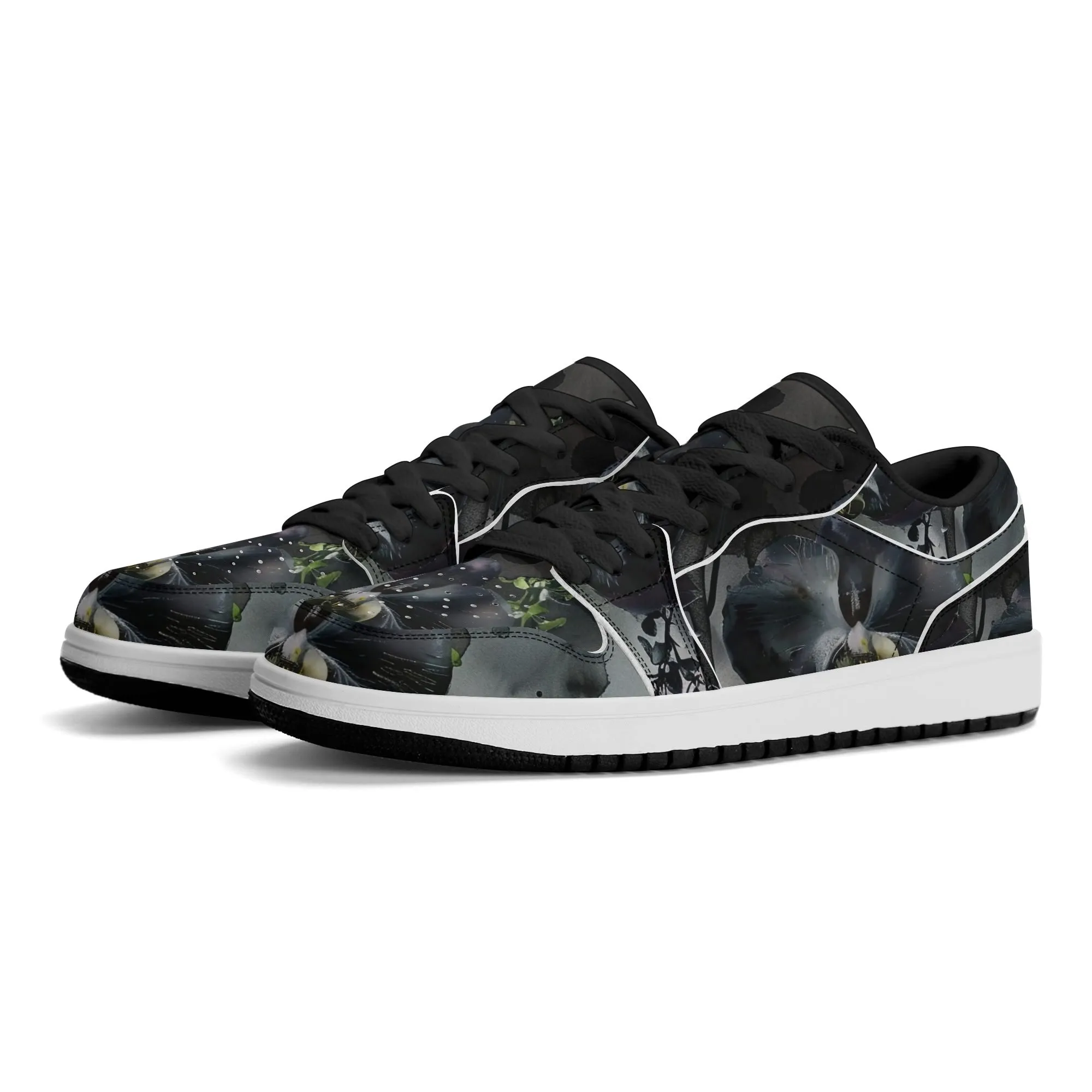 Black Garden Low Top Leder Sneaker für Damen