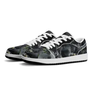 Black Garden Low Top Leder Sneaker für Damen