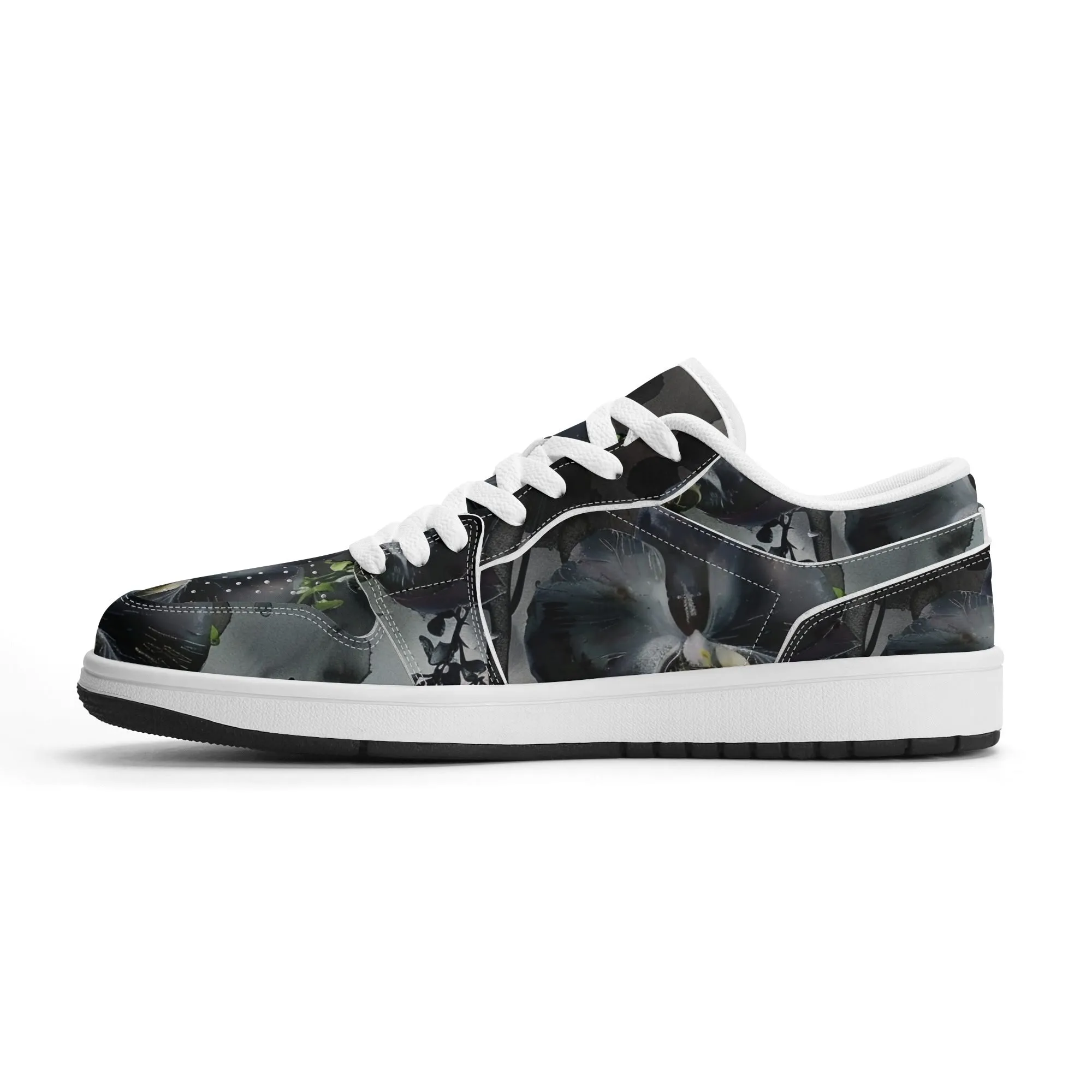 Black Garden Low Top Leder Sneaker für Damen