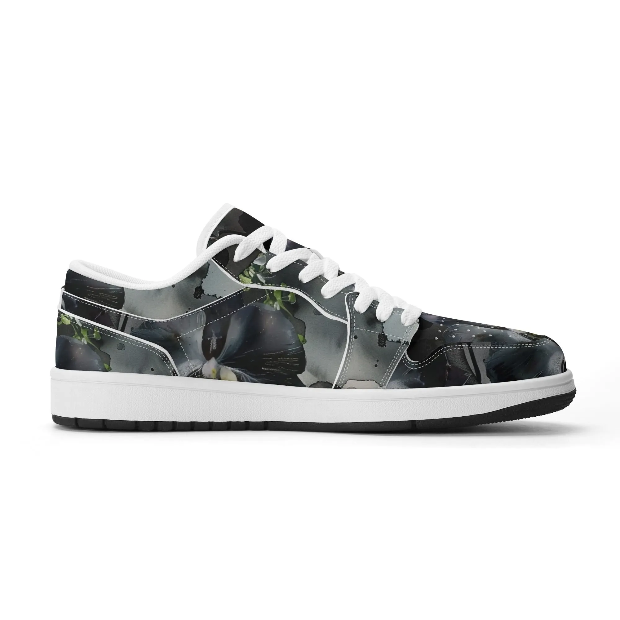 Black Garden Low Top Leder Sneaker für Damen
