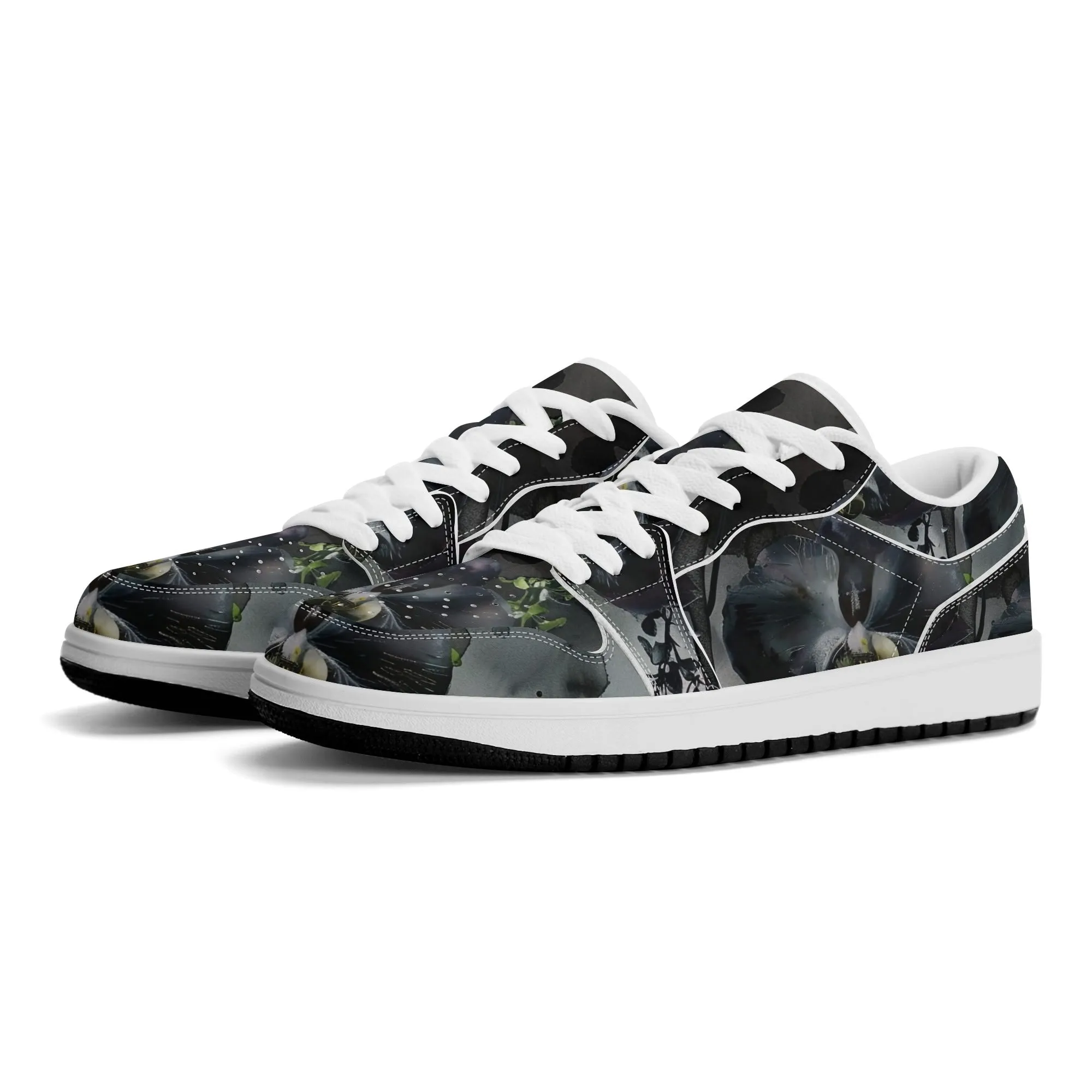 Black Garden Low Top Leder Sneaker für Damen