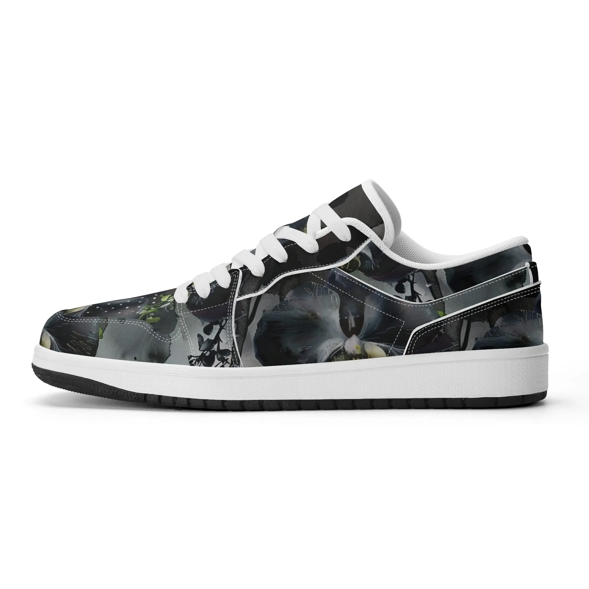 Black Garden Low Top Leder Sneaker für Damen