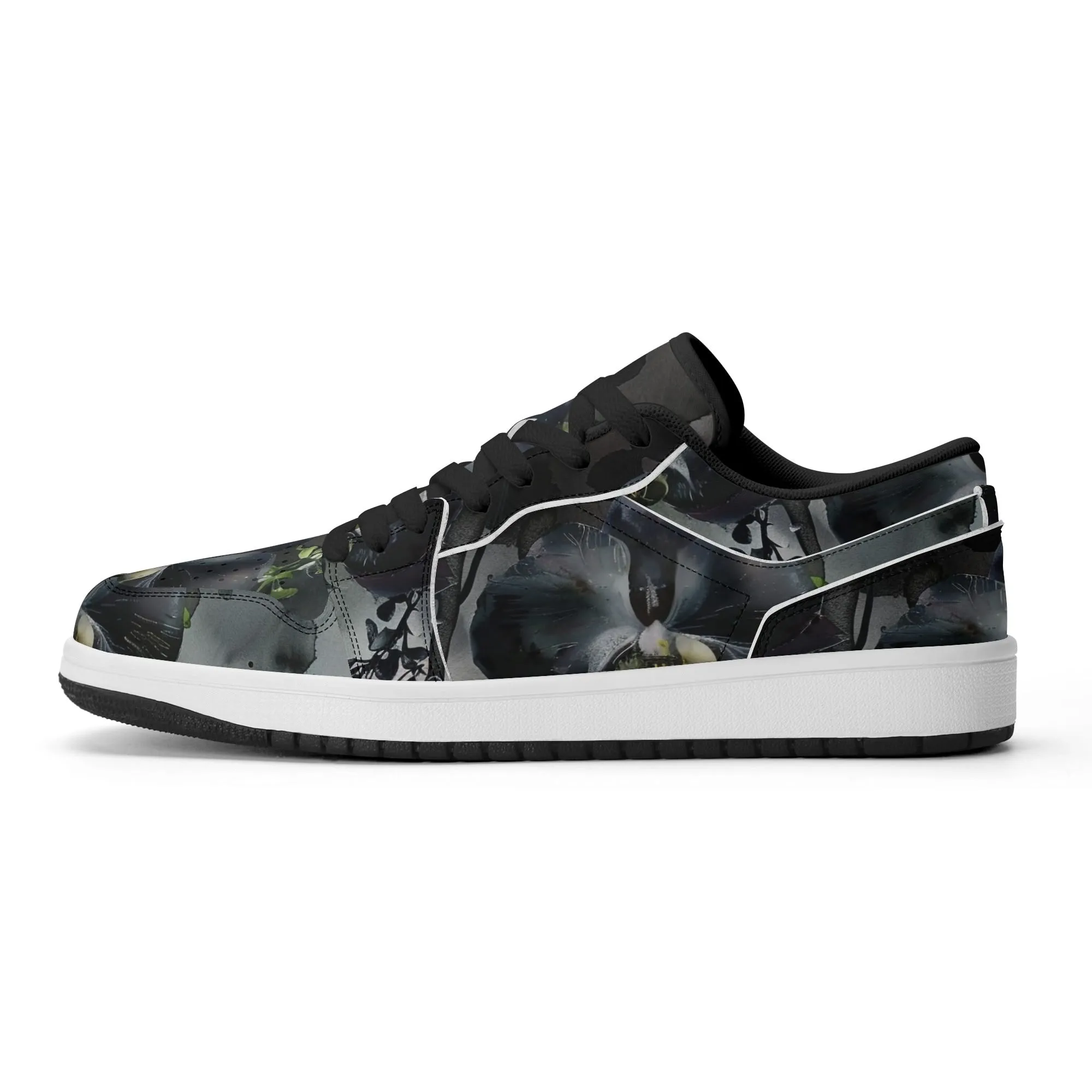 Black Garden Low Top Leder Sneaker für Damen