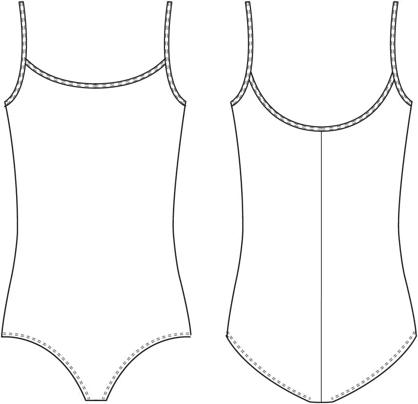 Bloch girls Dance Girls' Parem Microlux Camisole Leotard