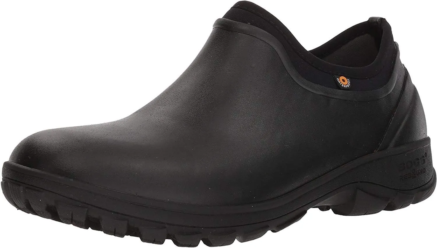 BOGS Men's Sauvie Slip on Waterproof Rain Boot