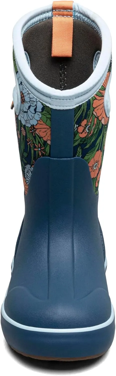 BOGS Unisex-Child Classic Ii-Vintage Floral (Toddler/Little Big Kid) Rain Boot
