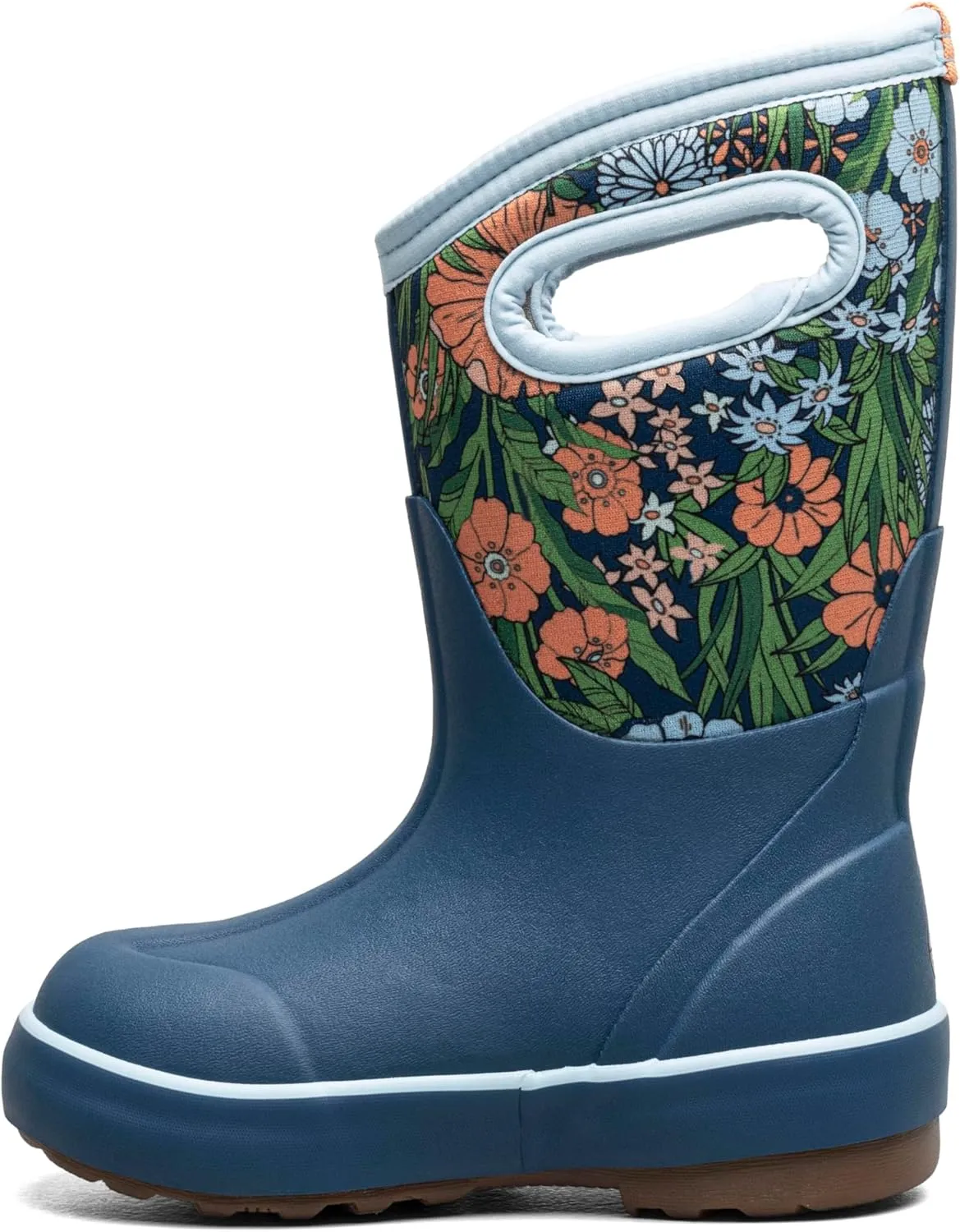 BOGS Unisex-Child Classic Ii-Vintage Floral (Toddler/Little Big Kid) Rain Boot