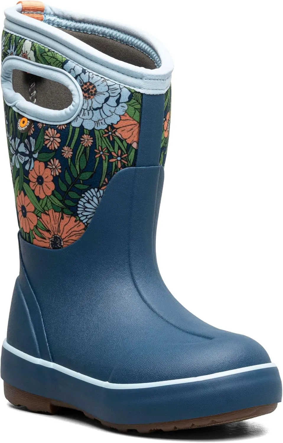 BOGS Unisex-Child Classic Ii-Vintage Floral (Toddler/Little Big Kid) Rain Boot