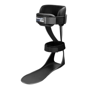 Brace On AFO S-Type - Drop Foot Stabilizer Brace, Moldable, Trimmable, Lightweight Polyethylene, Drop Foot Braces for Women, AFO Brace and Foot Drop Braces, Foot Boot for Injured Foot, Women, Right