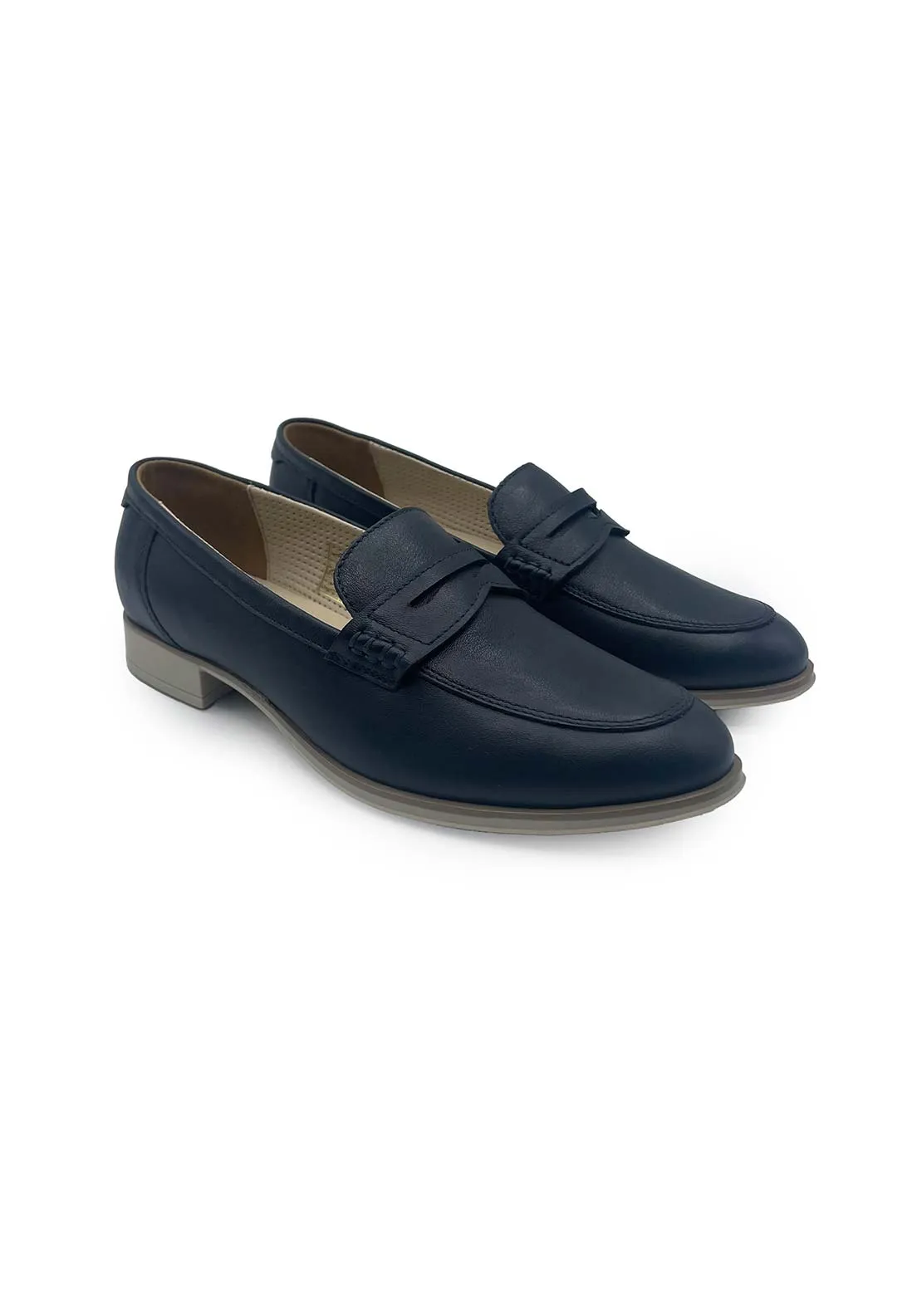 Camila Classic Loafer - Navy
