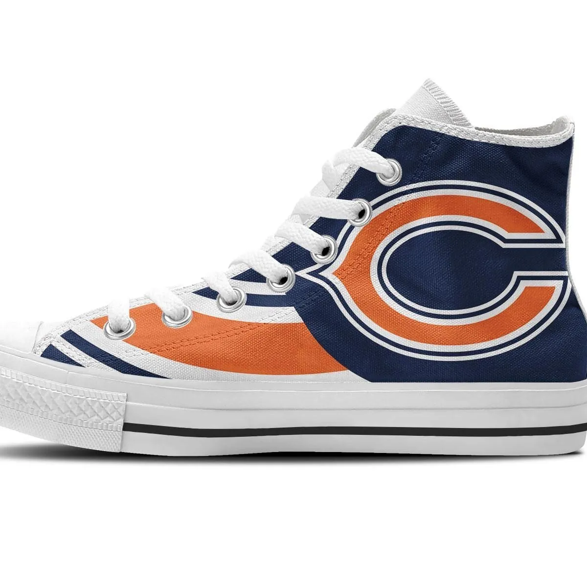 chicago bears ladies high top sneakers