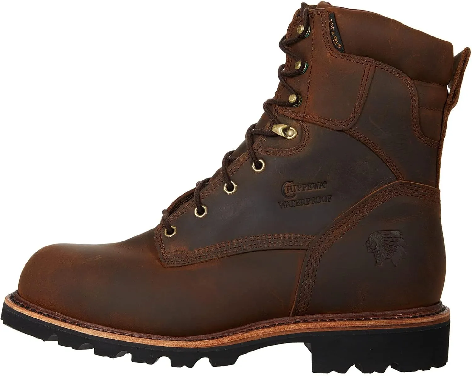 Chippewa Super DNA-8" Waterproof Insulated Steel Toe Work Boot
