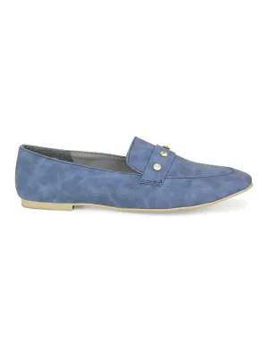 Classic Diamond Studded Pointed Loafer