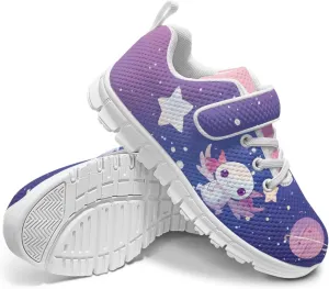 Coloranimal Kids Sneakers Slip On Sneaker Comfort Casual Running Tennis School Low Top Sneaker Athletic Walking Shoes for Boy Girls
