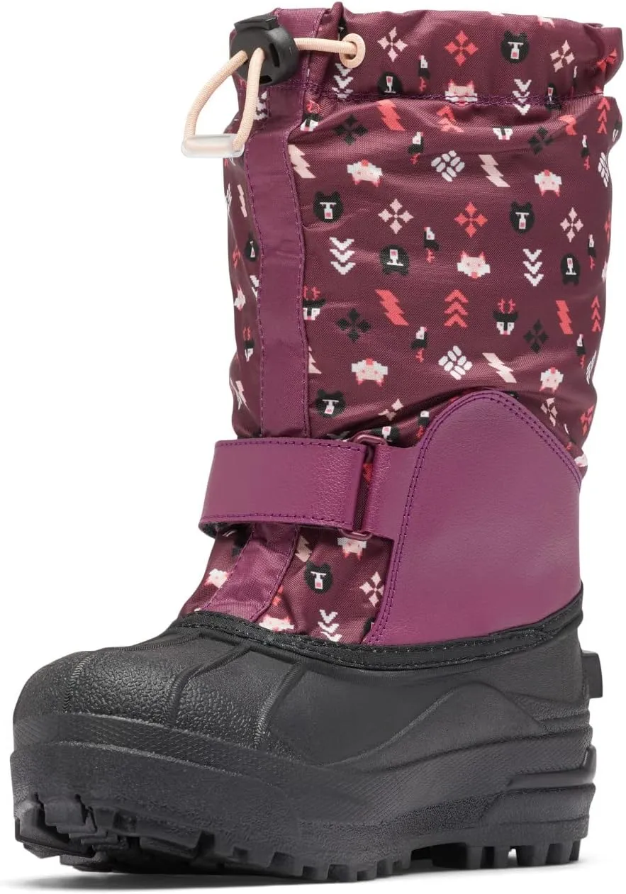 Columbia Unisex-Child Powderbug Forty Print Snow Boot