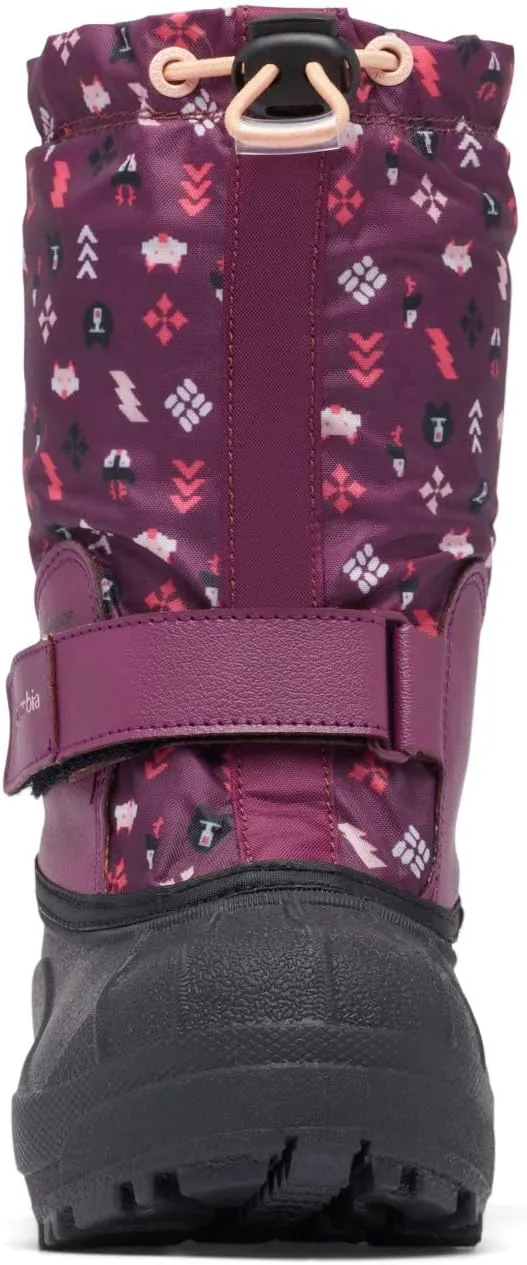 Columbia Unisex-Child Powderbug Forty Print Snow Boot