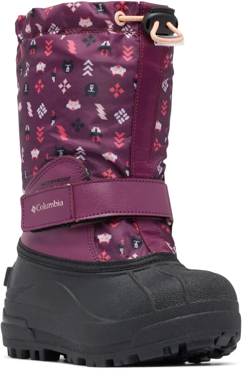 Columbia Unisex-Child Powderbug Forty Print Snow Boot