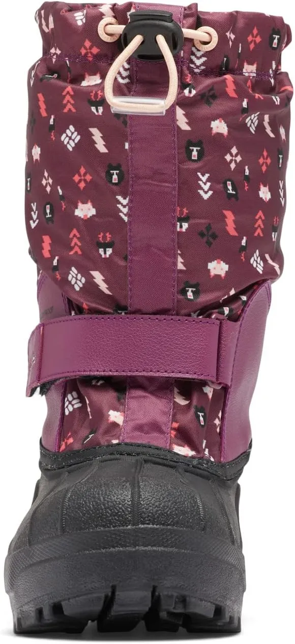 Columbia Unisex-Child Powderbug Forty Print Snow Boot