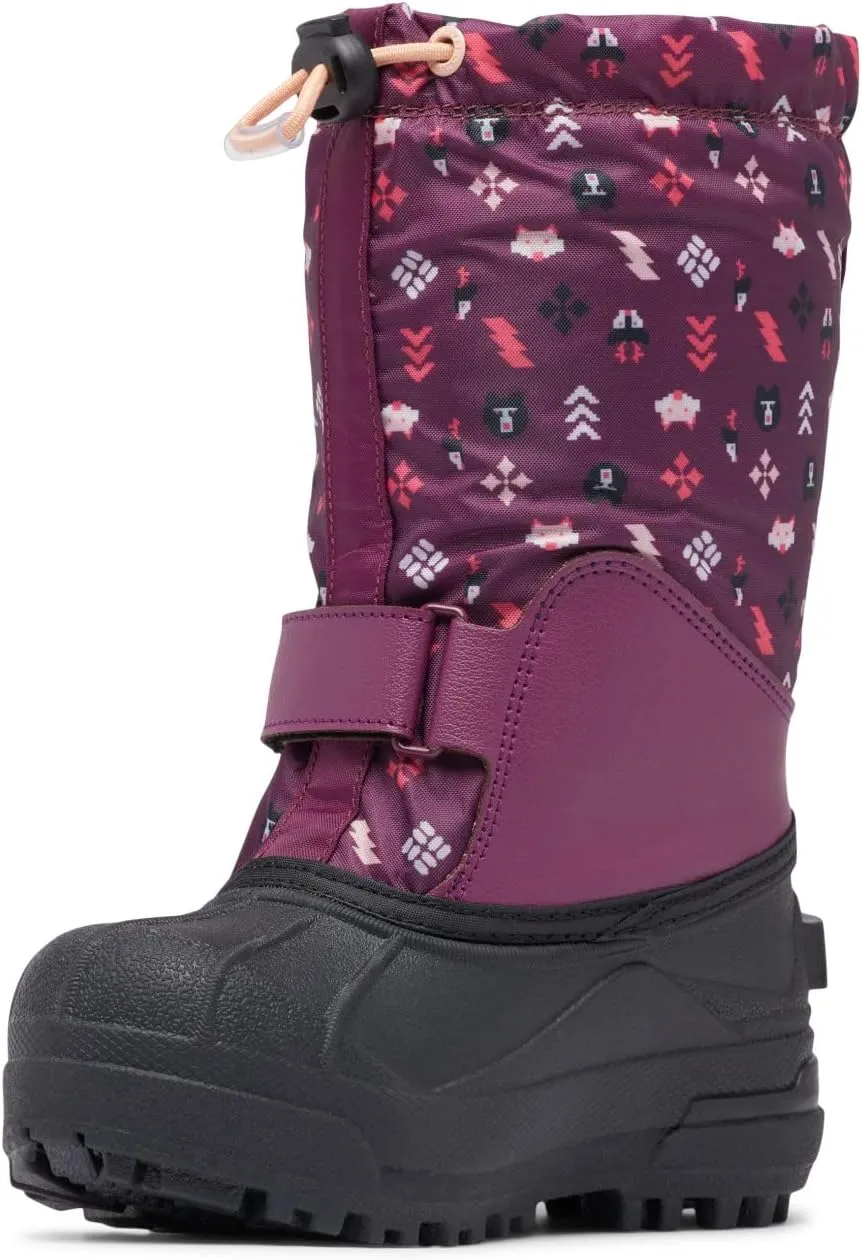 Columbia Unisex-Child Powderbug Forty Print Snow Boot