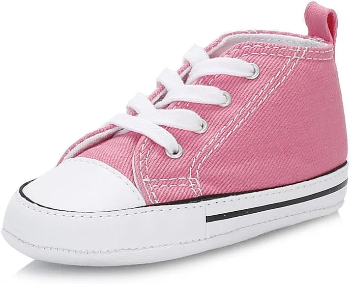 Converse Unisex-Child First Star High Top Sneaker