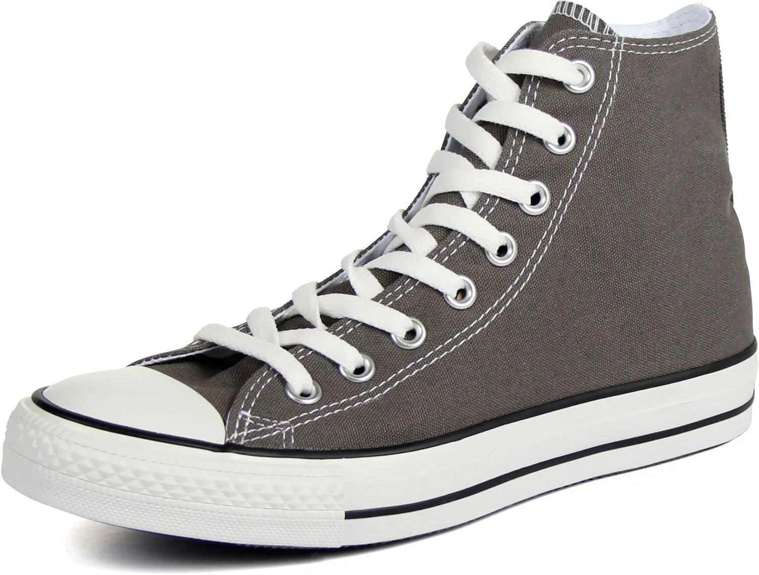 Converse Unisex Chuck Taylor All Star Hi Top Sneaker (7.5 B(M) US Women / 5.5 D(M) US Men, Charcoal)