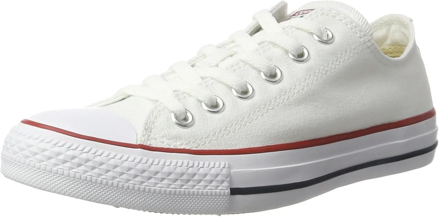 Converse Unisex Chuck Taylor All Star Ox Low Top Classic Optical White Sneaker