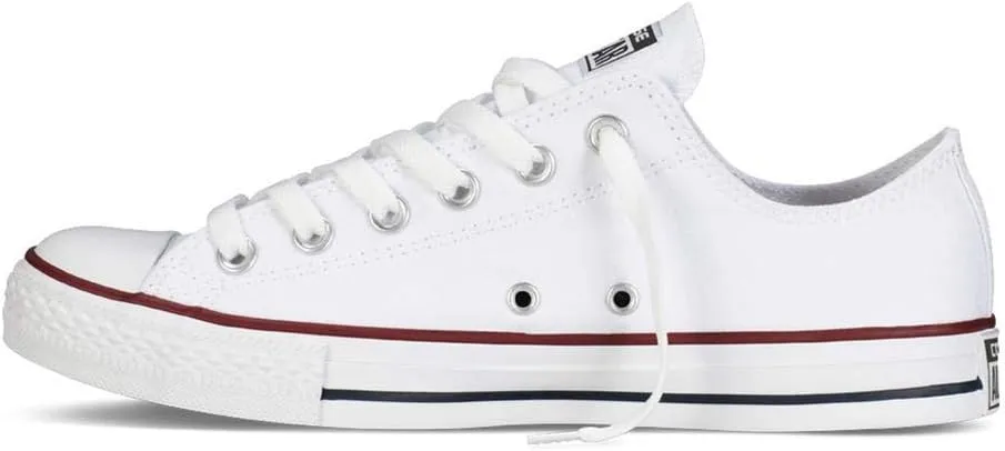 Converse Unisex Chuck Taylor All Star Ox Low Top Classic Optical White Sneaker