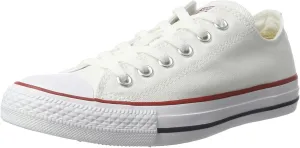 Converse Unisex Chuck Taylor All Star Ox Low Top Classic Optical White Sneaker