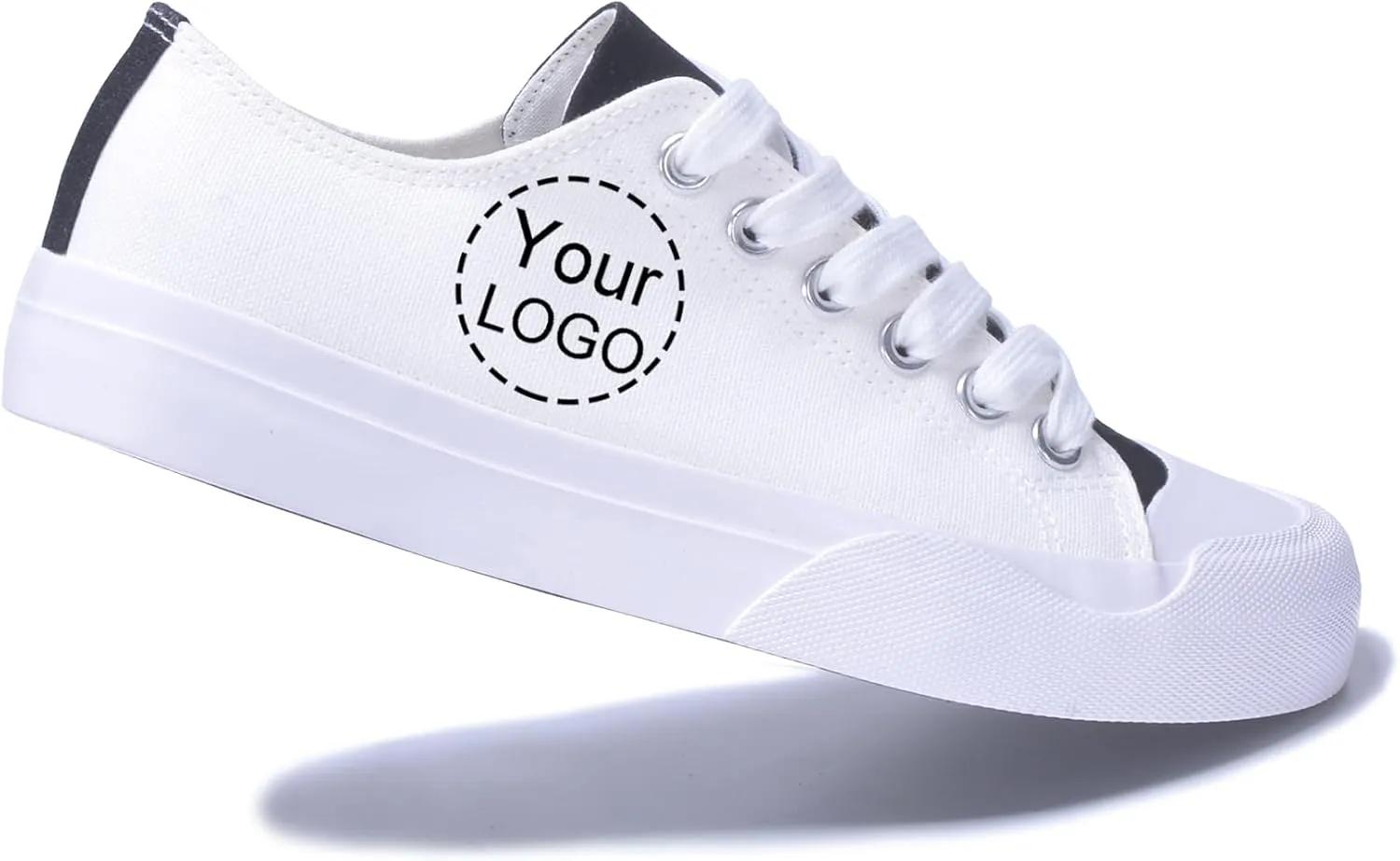Custom Men's Canvas Low Top Fashion Sneaker Customized Personalized Cosplay Design with Photo Lace-up Classic Casual Shoes for Women Gift