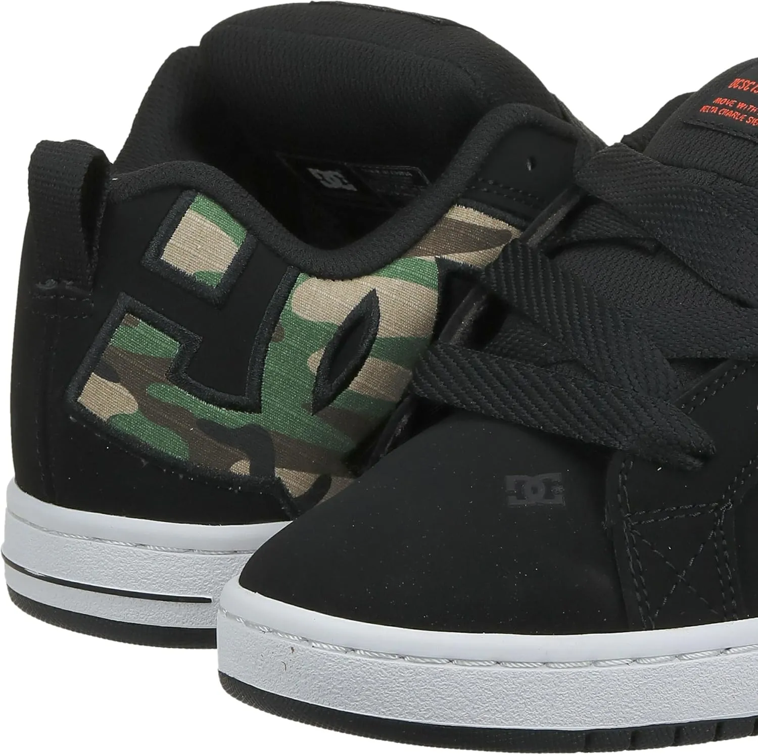 DC Men's Court Graffik Casual Low Top Skate Shoe Sneaker